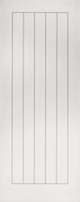Ely White FD60S PAS24 Door Set