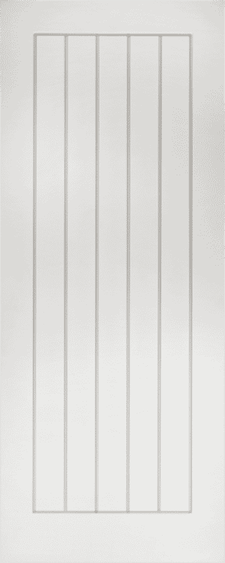 Ely White FD60S PAS24 Door Set