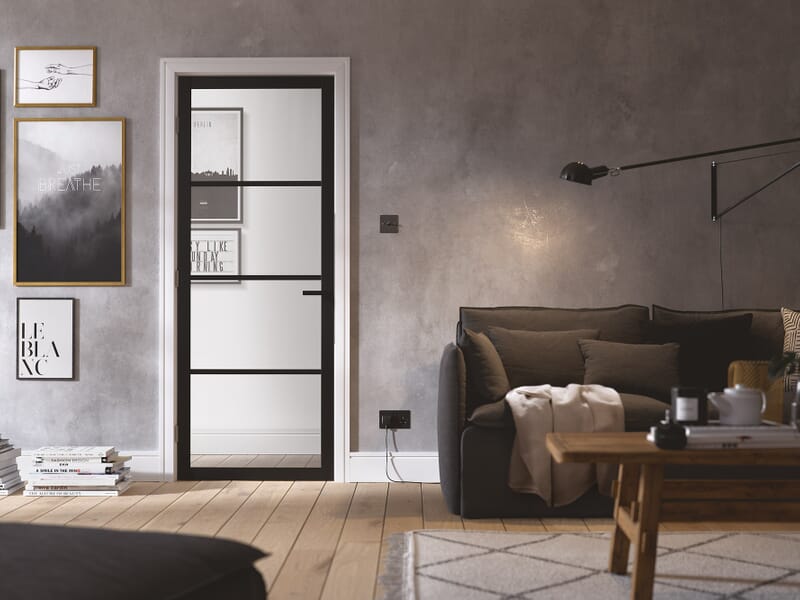 Industrial Style Doors: Steel Look, Glazed & Solid