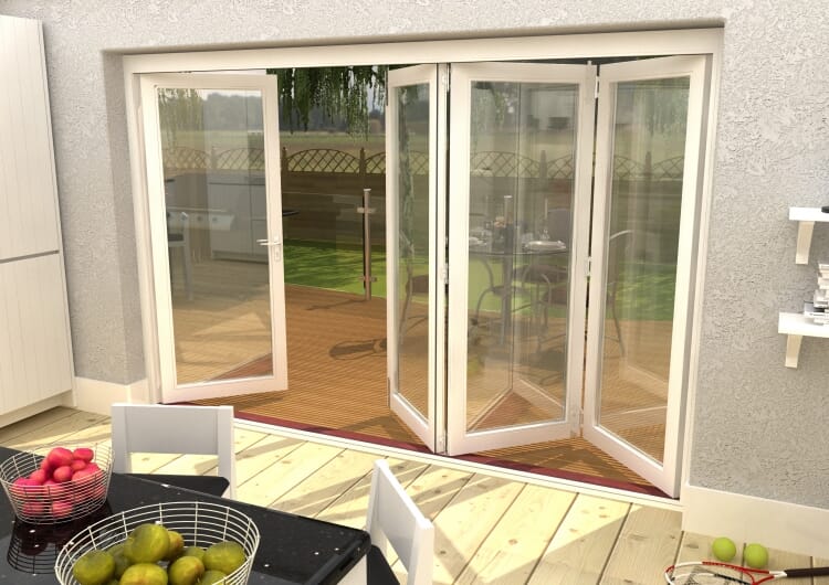 CLIMADOOR Classic White Bi Fold Door 3000mm