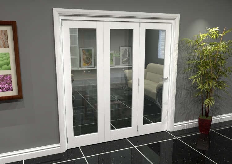 White P10 Roomfold Grande (3 + 0 x 610mm Doors)