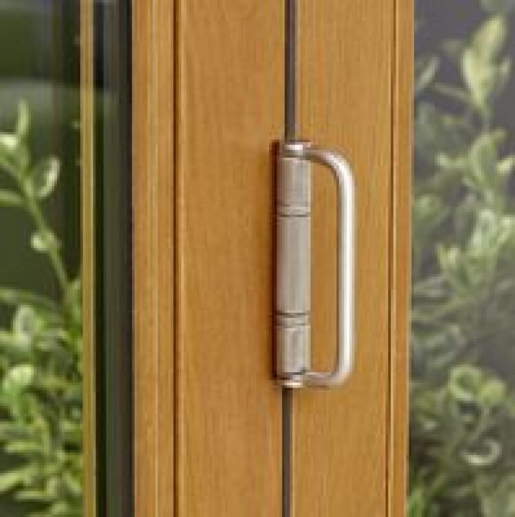 CLIMADOOR Solid Oak Bifold Door 2100mm (7ft)