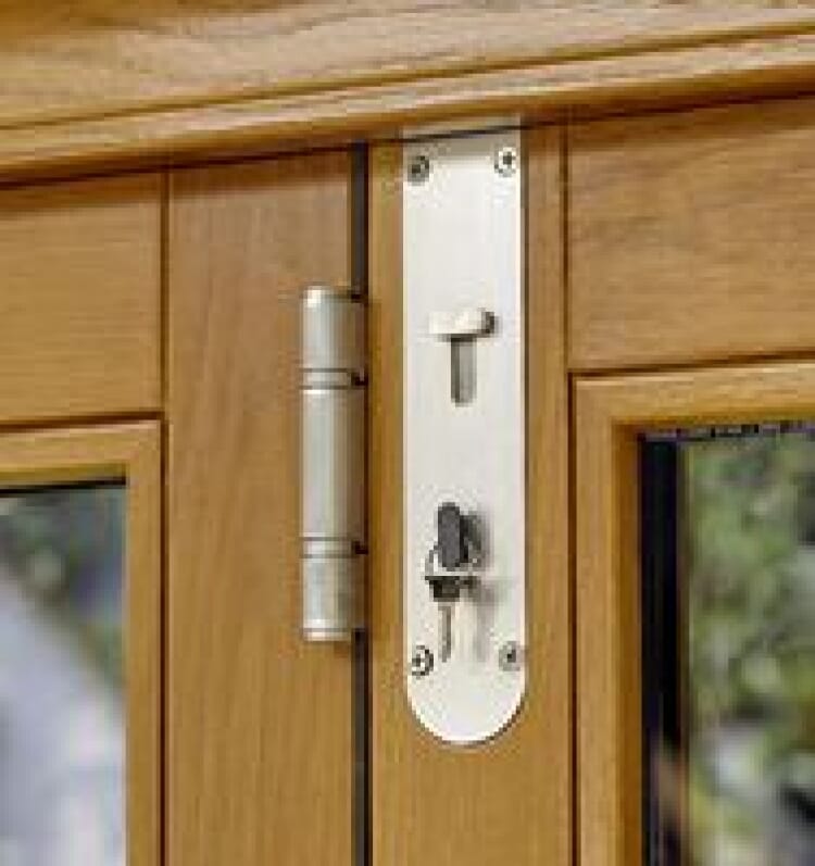 CLIMADOOR Solid Oak Bifold Door 2100mm (7ft)
