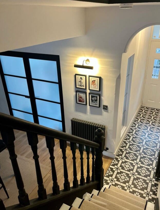 Black Internal French Doors for a Renovation Featured on Channel 4 TV