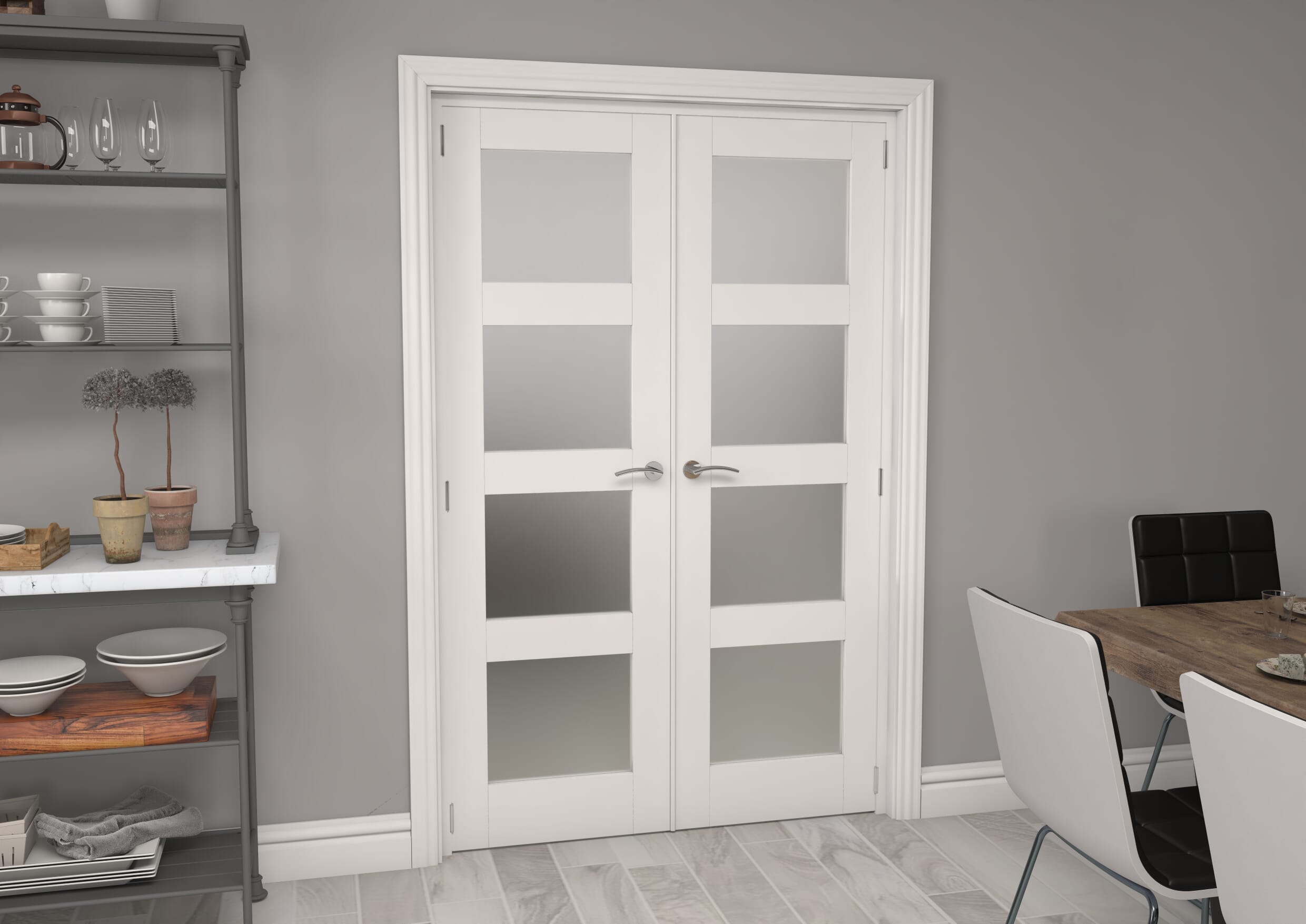 How To Cover Internal French Doors?