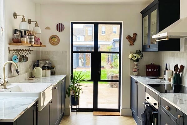 Industrial-inspired Patio Doors for a Victorian Property in London