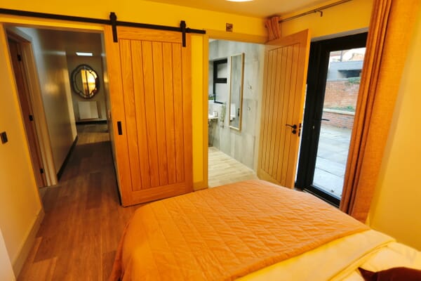 Oak Doors for an Accessible Holiday Let in Derbyshire