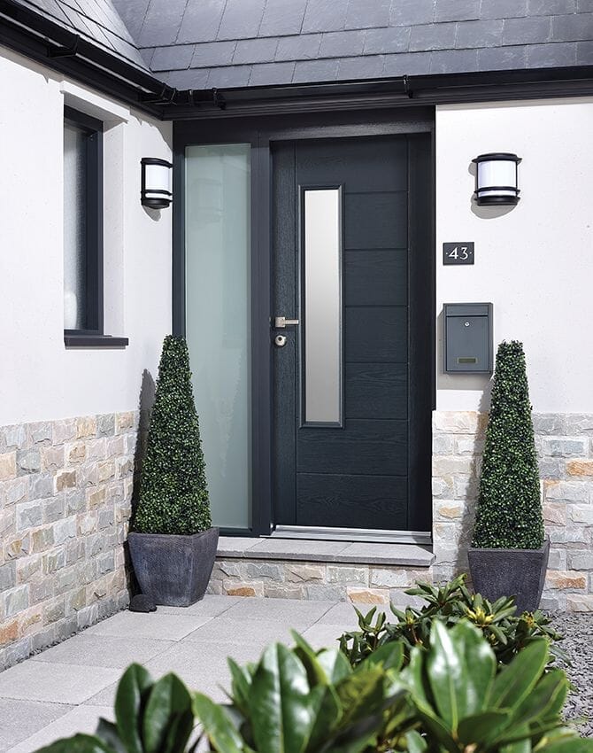 Painting external doors
