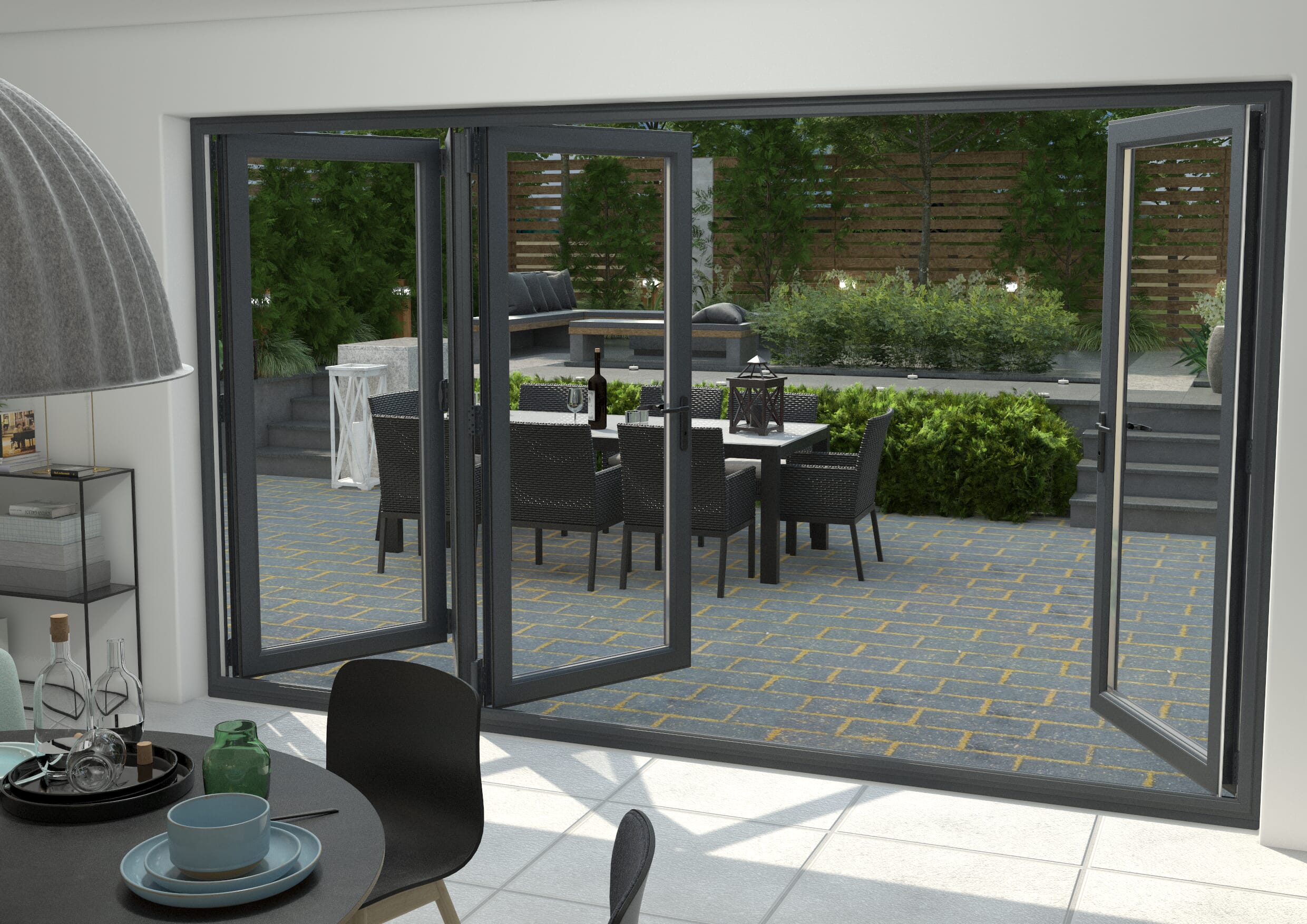 How Do Internal Bifold Doors Work? Climadoor