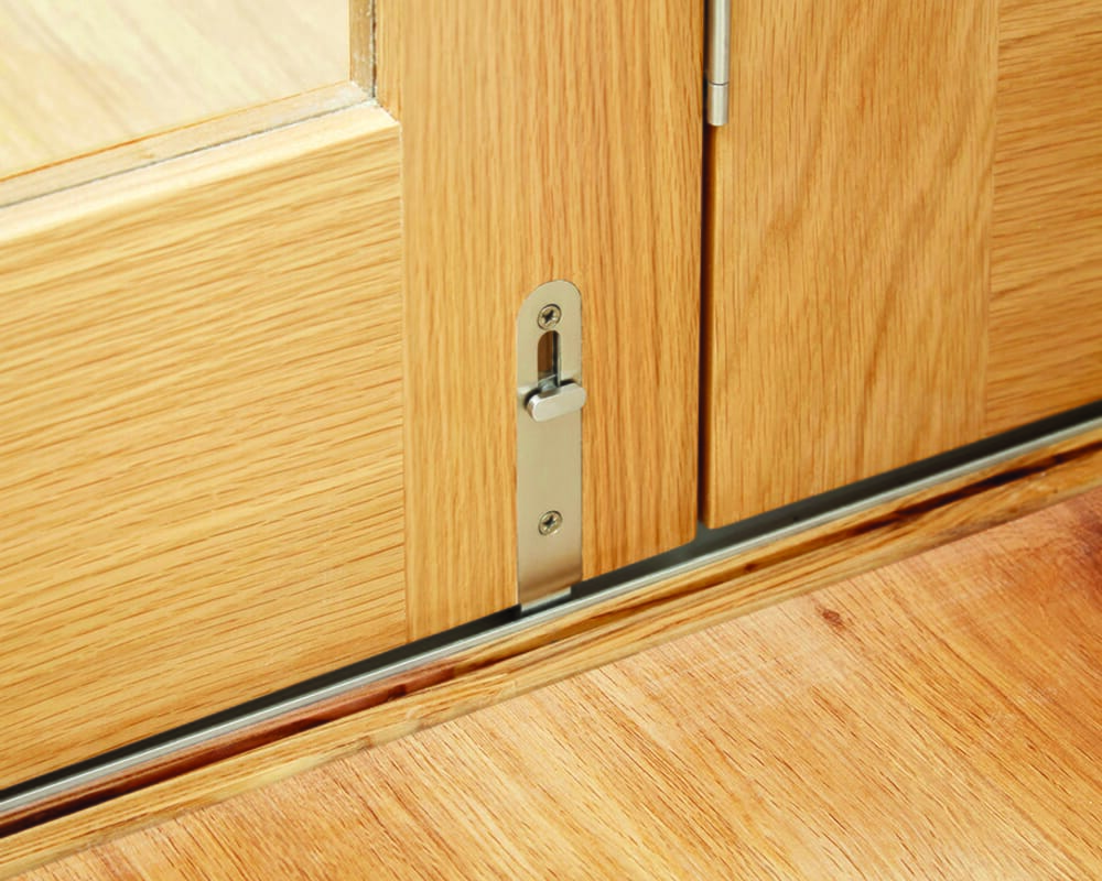 Oak 4L Clear Roomfold Deluxe (3 x 573mm doors)