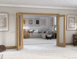 Oak P10 Frenchfold - Frosted Prefinished
