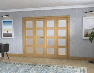 Oak 4L Frenchfold - Frosted Prefinished