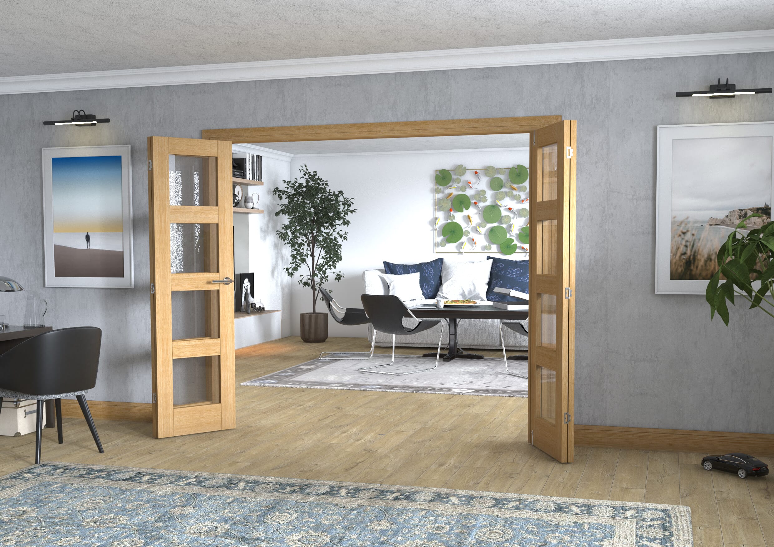 Oak 4L Frenchfold - Clear Prefinished