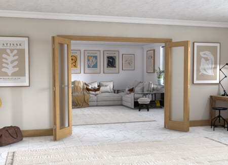 Oak P10 Frenchfold - Frosted