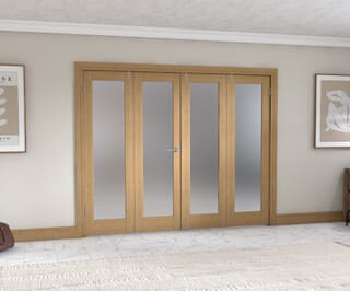 Oak P10 Frenchfold - Frosted