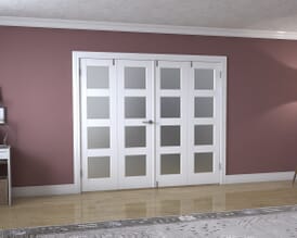 White 4L Frenchfold - Frosted