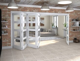 White 4L Roomfold Grande - Clear