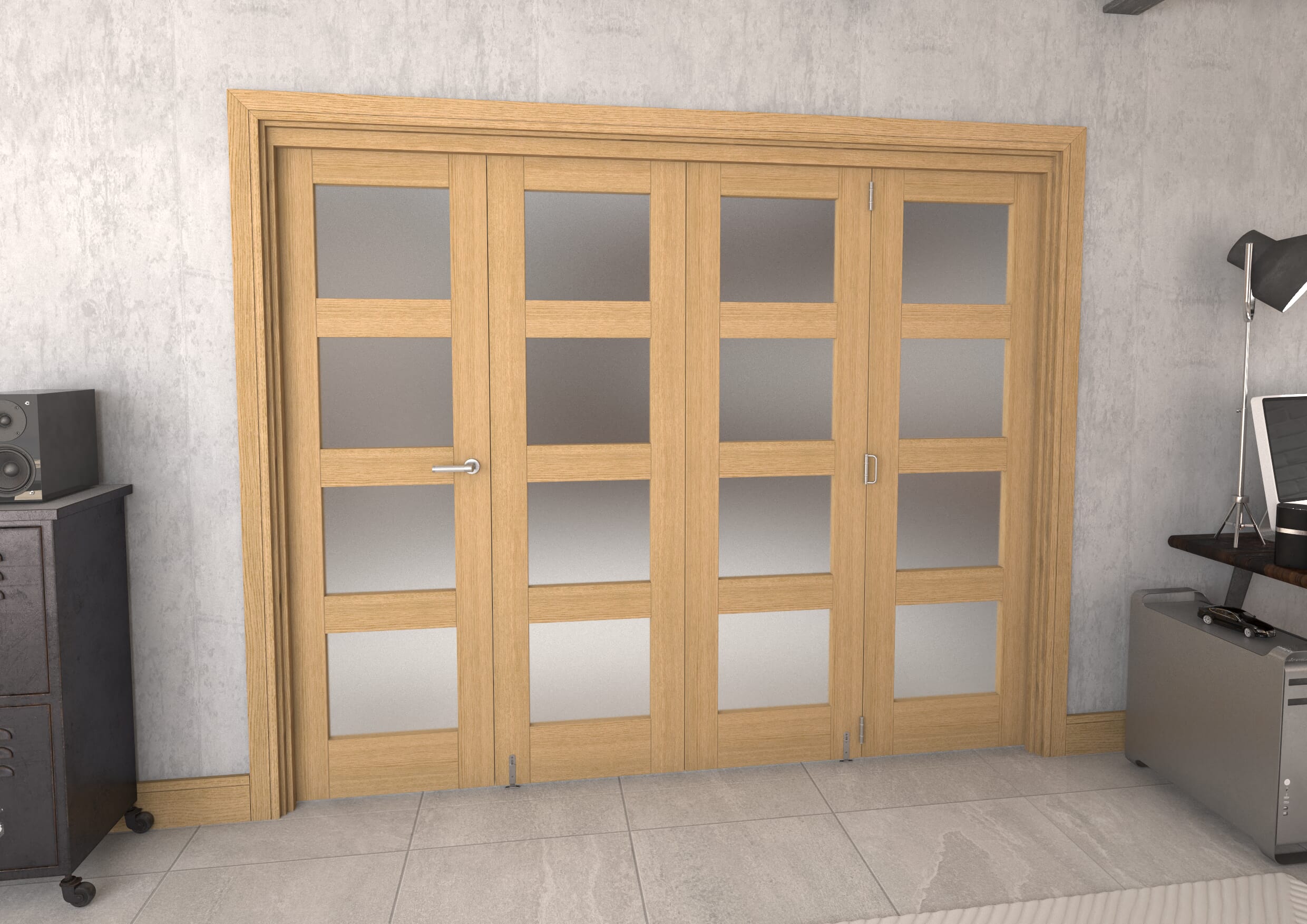 Oak 4L Roomfold Grande - Frosted