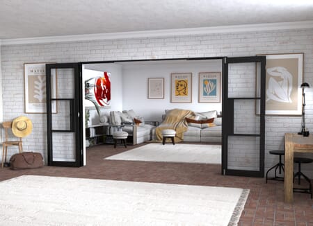 Black Heritage Frenchfold - Clear Prefinished