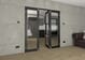 Black Heritage 3 Lite French Folding Doorset