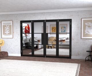 Black Heritage Frenchfold - Clear Prefinished