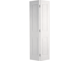 Premdor White Moulded Textured 4 Panel Bi-Fold Door