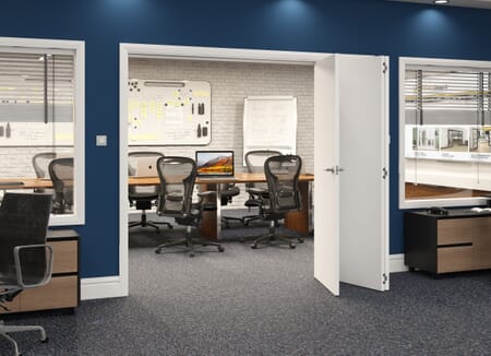 White Flush Roomfold Grande