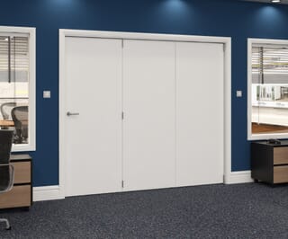 White Flush Roomfold Grande