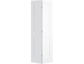Ashford Smooth White Primed Bi-fold Moulded Doors