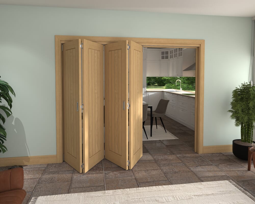 2521x2060x133mm Pref. Oak Mexicano Roomfold Grande (4+0)
