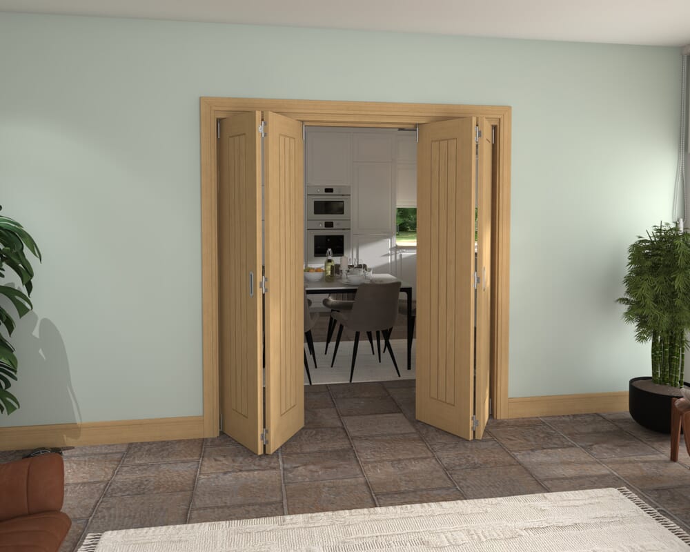 1916x2060x133mm Pref. Oak Mexicano Roomfold Grande (2+2)