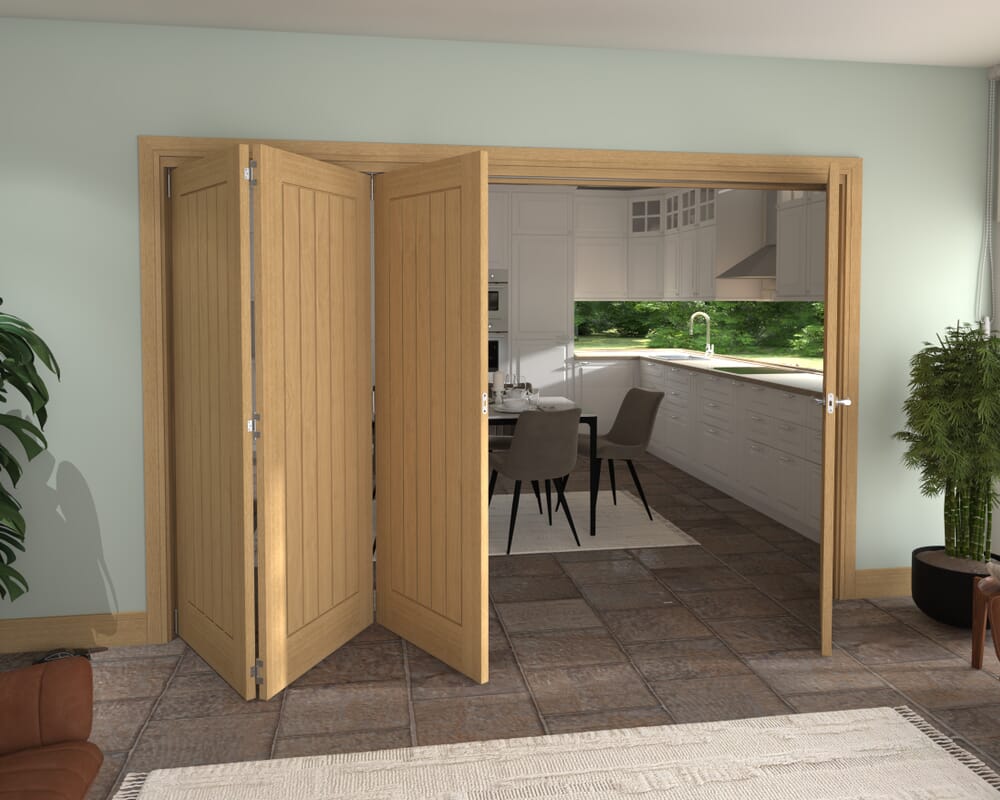 3136x2060x133mm Pref. Oak Mexicano Roomfold Grande (3+1)