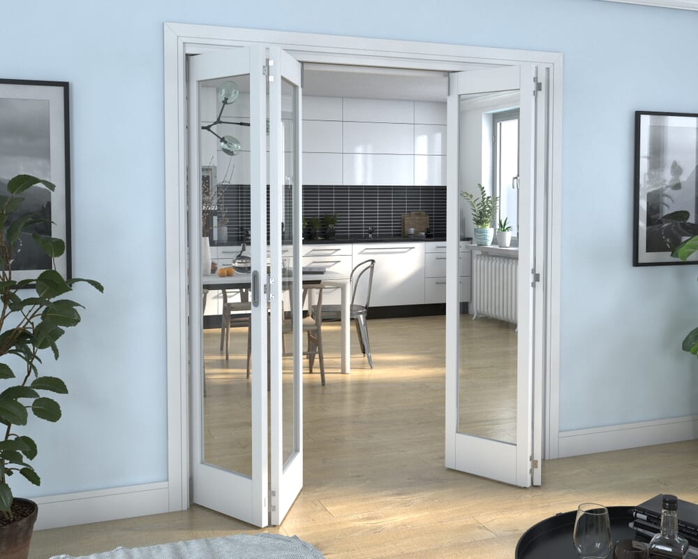 White P10 Roomfold Grande (2 + 2 x 457mm Doors)