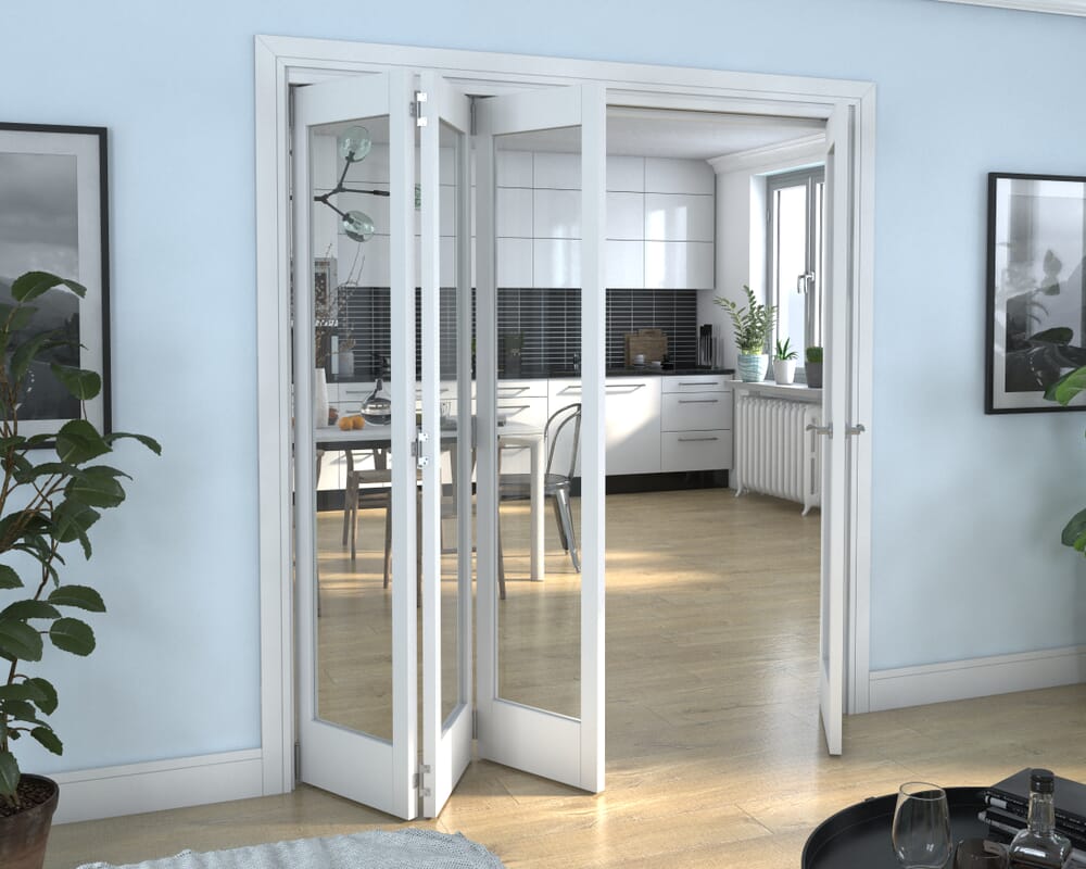 White P10 Roomfold Grande (3 + 1 x 457mm Doors)