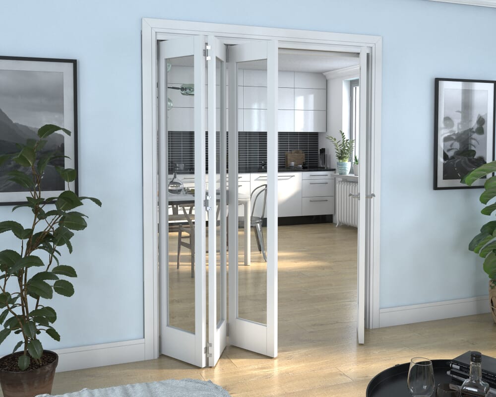 White P10 Roomfold Grande (3 + 1 x 381mm Doors)