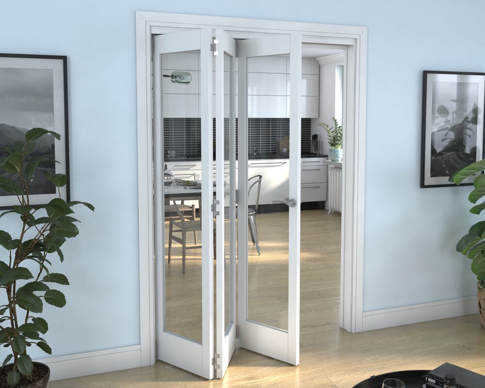 White P10 Roomfold Grande (3 + 0 x 457mm Doors)