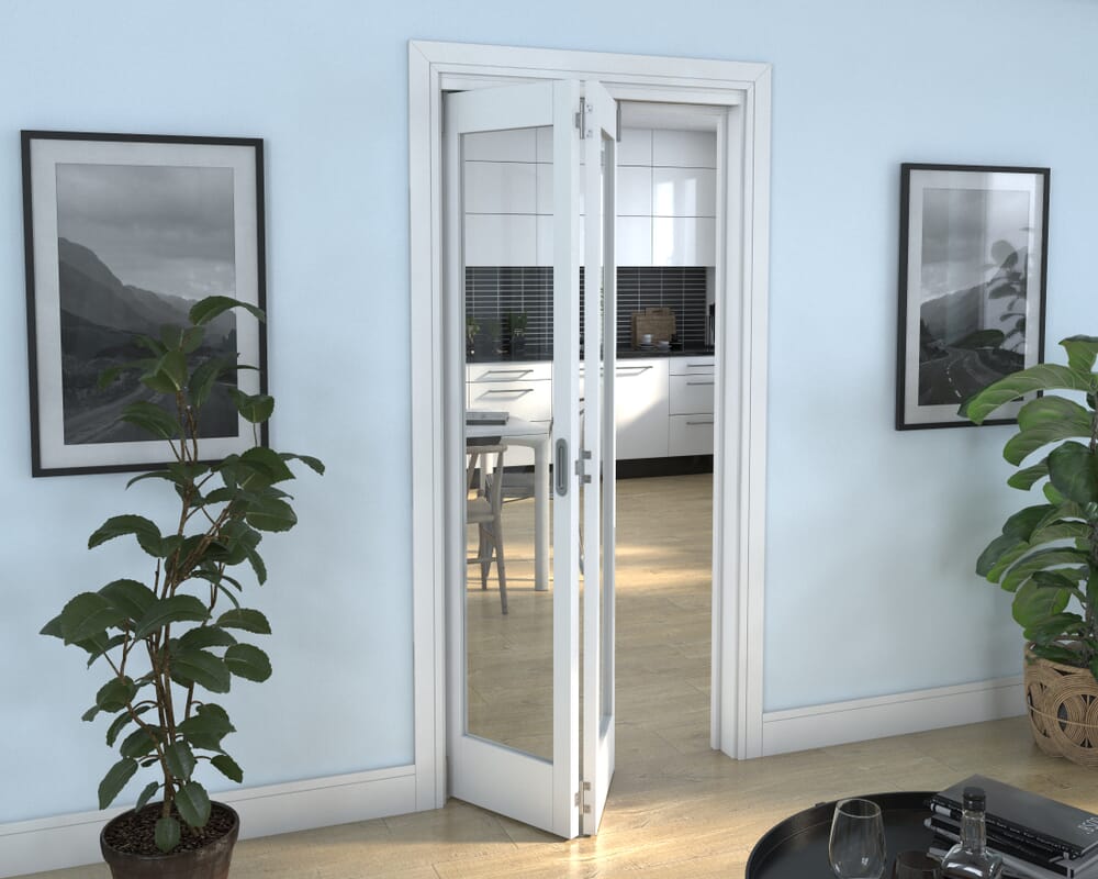 White P10 Roomfold Grande (2 + 0 x 457mm Doors)