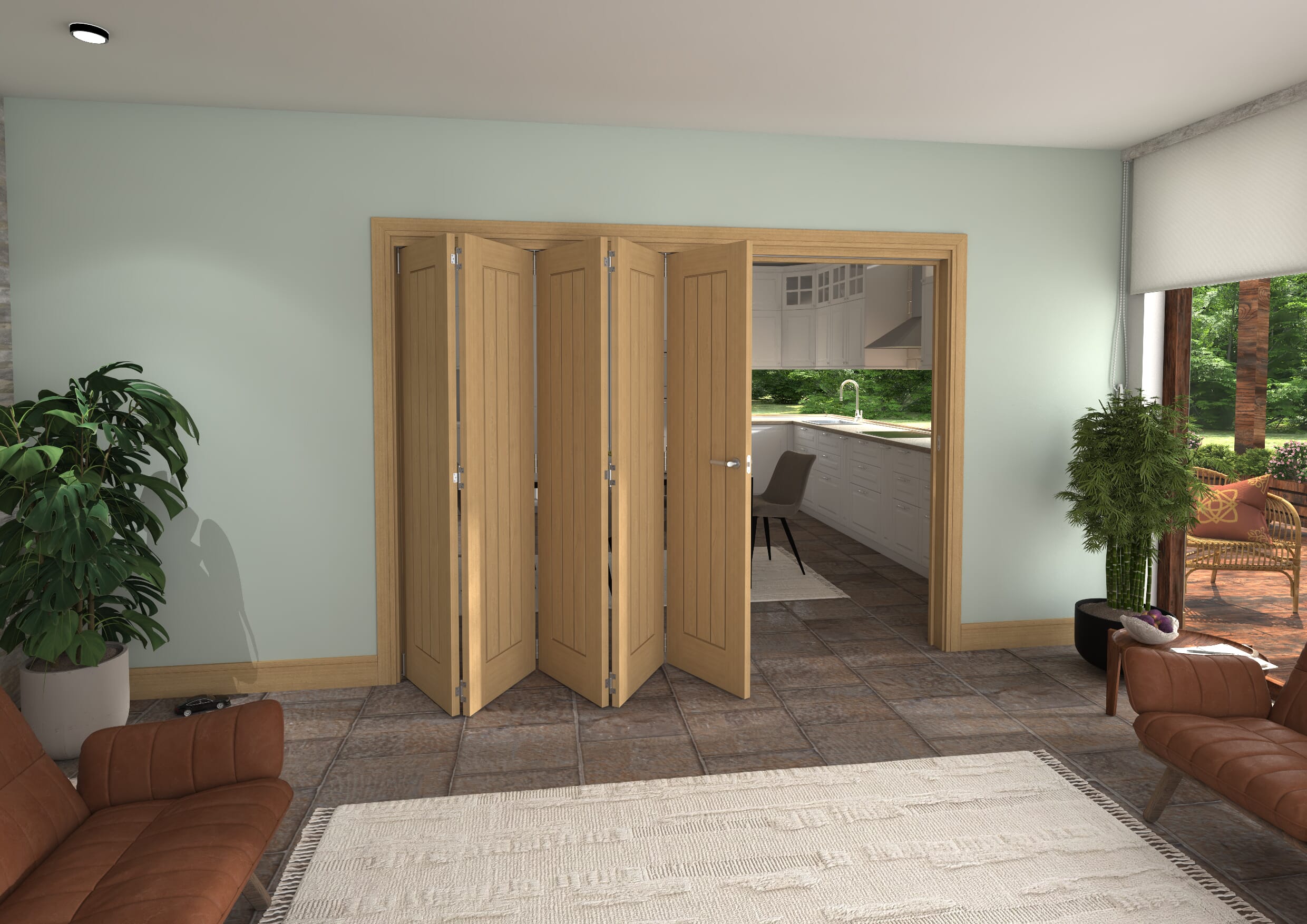 2746x2060x133mm Oak Mexicano Roomfold Grande (5+0)