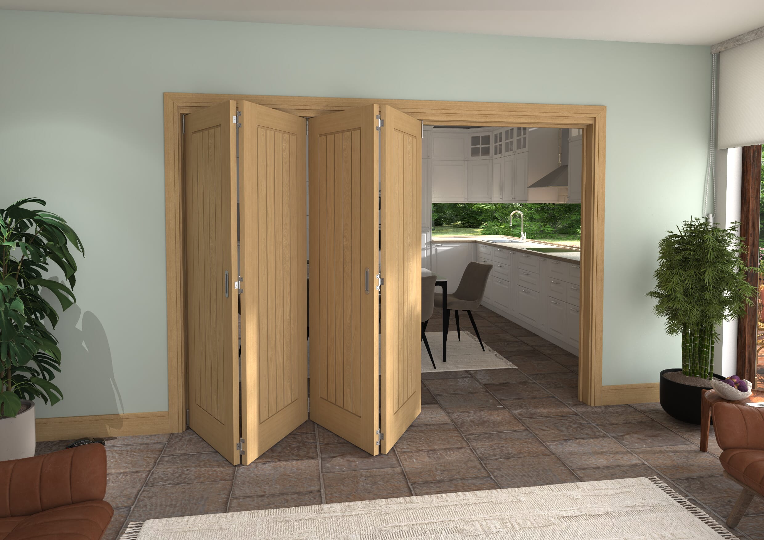 2825x2060x133mm Oak Mexicano Roomfold Grande (4+0)