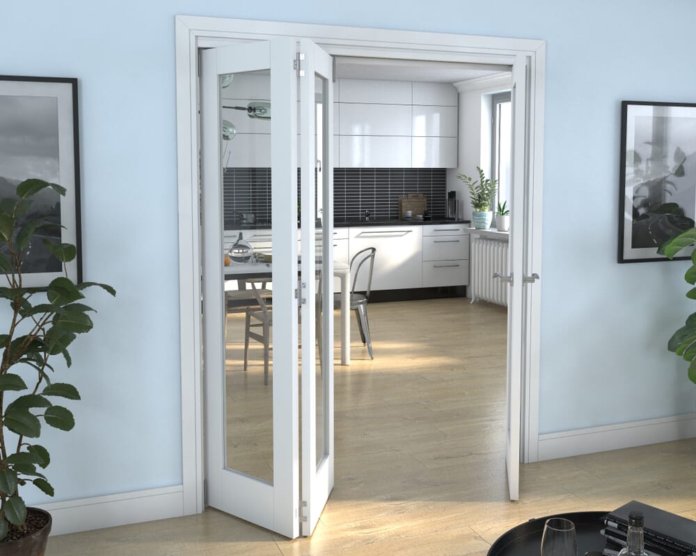 White P10 Roomfold Grande (2 + 1 x 533mm Doors)