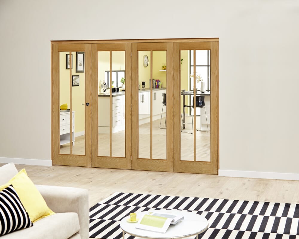 Lincoln Oak Roomfold Deluxe (4 x 533mm doors)