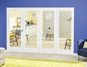 White P10 Roomfold Deluxe (4 x 533mm doors)