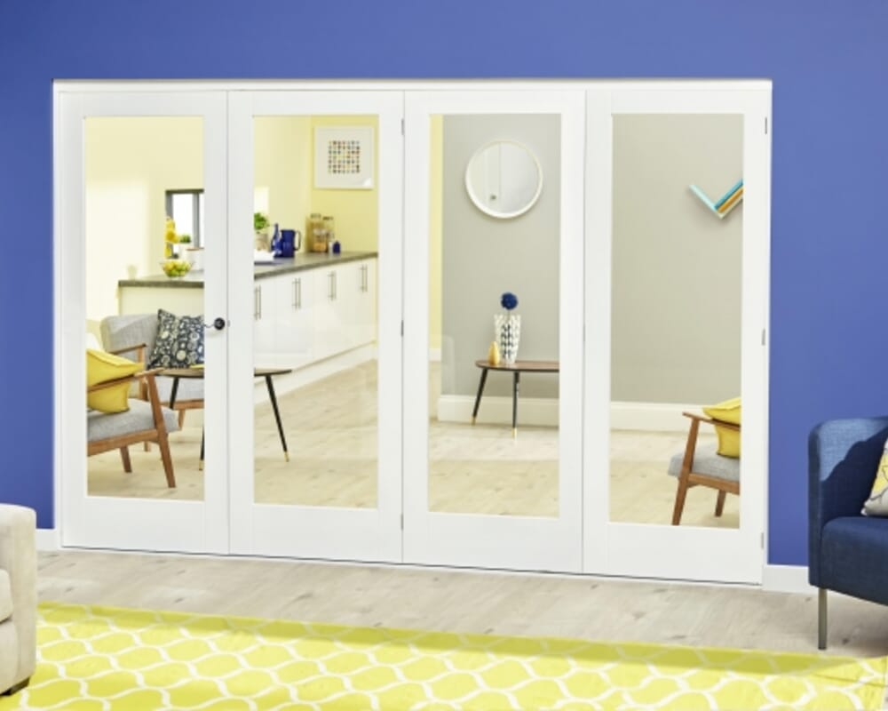 2400mm White P10 Roomfold Deluxe