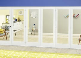White P10 Roomfold Deluxe (3 + 3 X 610mm Doors) Image
