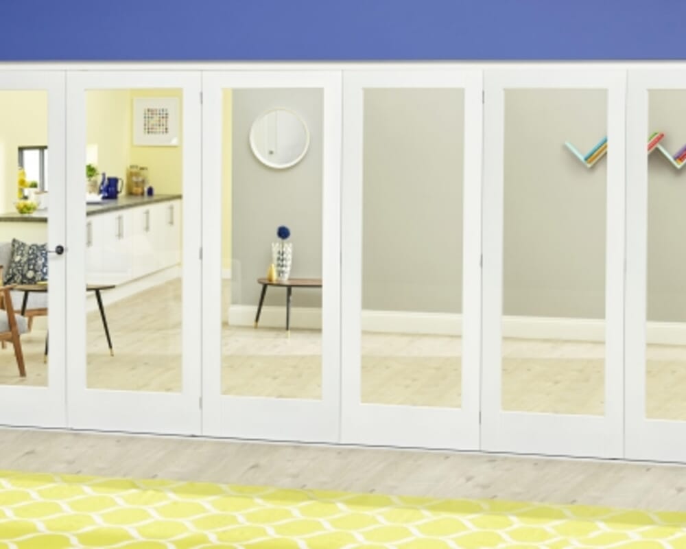 White P10 Roomfold Deluxe (3 + 3 / 5 + 1 x 762mm doors)