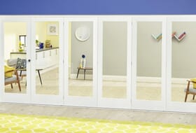 White P10 Roomfold Deluxe ( 3 + 3 X 762mm Doors ) Image