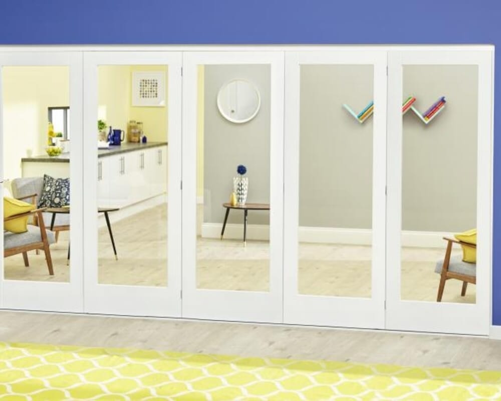 White P10 Roomfold Deluxe (5 x 610mm doors)