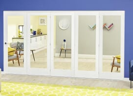 White P10 Roomfold Deluxe (5 X 610mm Doors) Image