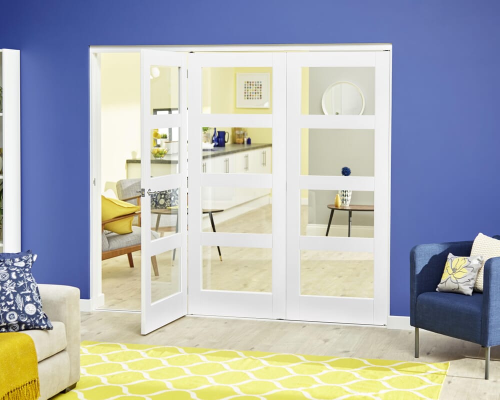 White 4L Roomfold Deluxe (3 x 533mm doors)