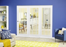 Lincoln White Roomfold Deluxe (3 X 610mm Doors) Image